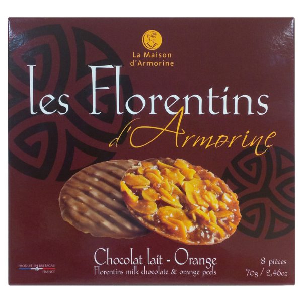 La Maison Armorine Florentines Coated With Chocolate 70g