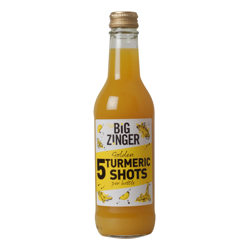 Zinger 5 Turmeric Shots Organic Juice 330ml Zinger 5 Turmeric Shots Organic Juice 330ml