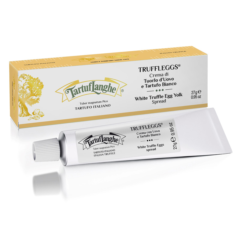 TRUFFLEGGS - Creme de Gema Ovo e Trufa Branca em Bisnaga Tartuflanghe 27g TRUFFLEGGS - Creme de Gema Ovo e Trufa Branca em Bisnaga Tartuflanghe 27g