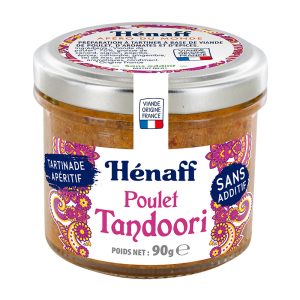 Spread de Frango Tandoori Hénaff 90g