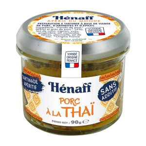 Spread de Porco Thai Hénaff 90g