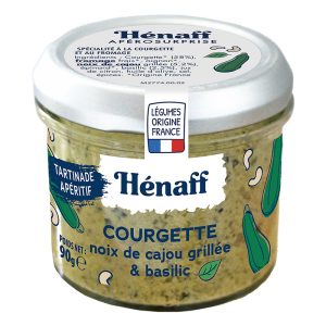 Spread de Curgete Caju e Manjericão Hénaff 90g