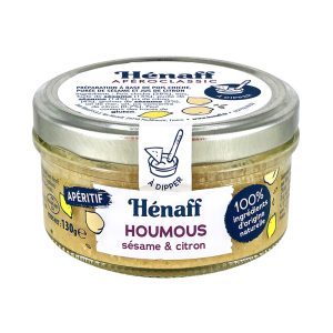 Dip de Húmus Sésamo e Sumo de Limão Hénaff 130g