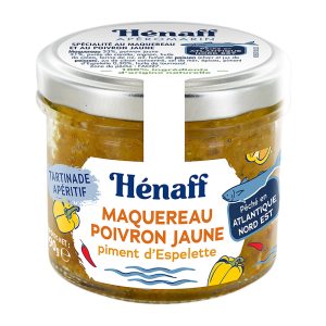 Spread de Cavala Pimento Amarelo e Pimenta Espellete Hénaff 90g