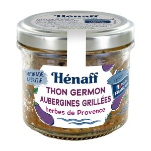 Spread de Atum Beringela e Ervas de Provença Hénaff 90g