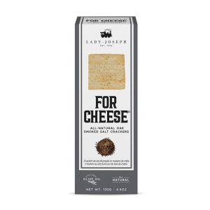 Crackers Fumadas a Carvalho com Sal For Cheese Lady Joseph 130g