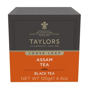 Chá Preto Pure Assam Solto em Caixa Taylors of Harrogate 125g
