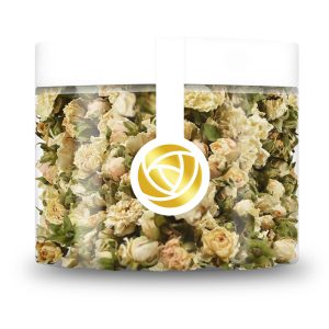 Botões de Rosa Branco Vintage Rosie Rose 20g