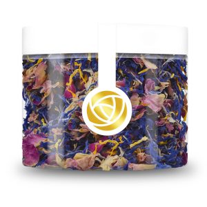 Mistura de Flores Azul Safira Rosie Rose 10g