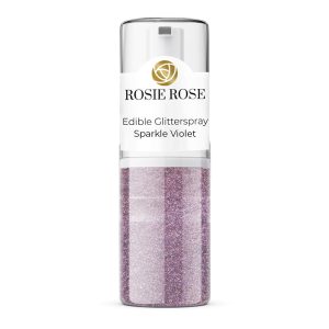 Glíter em Spray Comestív Sparkle Violet Rosie Rose 5g