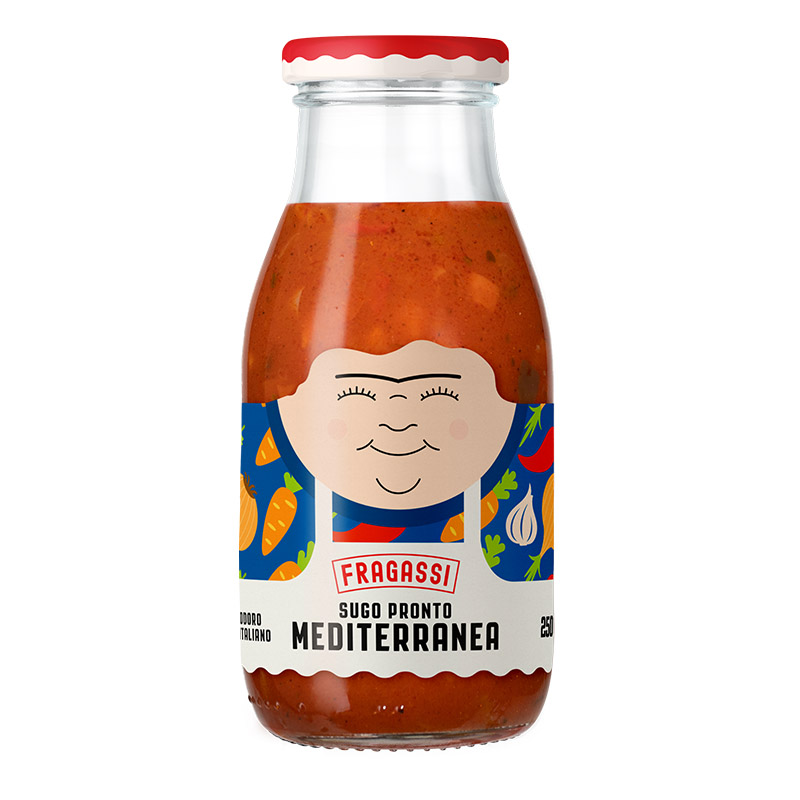 Fragassi Mediterranean Sauce 250g Fragassi Mediterranean Sauce 250g