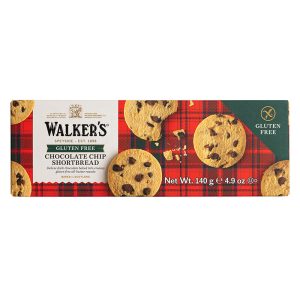 Walkers Gluten Free Chocolate Chip Shortbread 140g