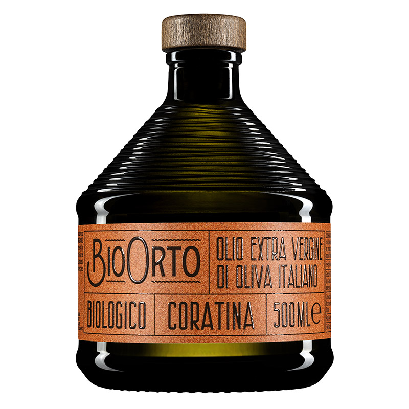 BioOrto Organic Extra Virgin Olive Oil Coratina 500ml