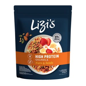 Granola High Protein Nozes e Sementes Lizis 350g