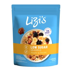Granola Low Sugar Ácer e Noz Pecan Lizis 400g