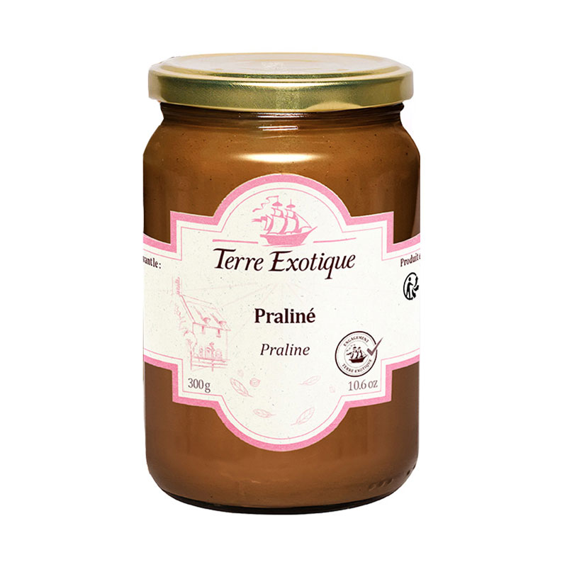 Terre Exotique Hazelnut Praline Paste from France 300g - Image 3