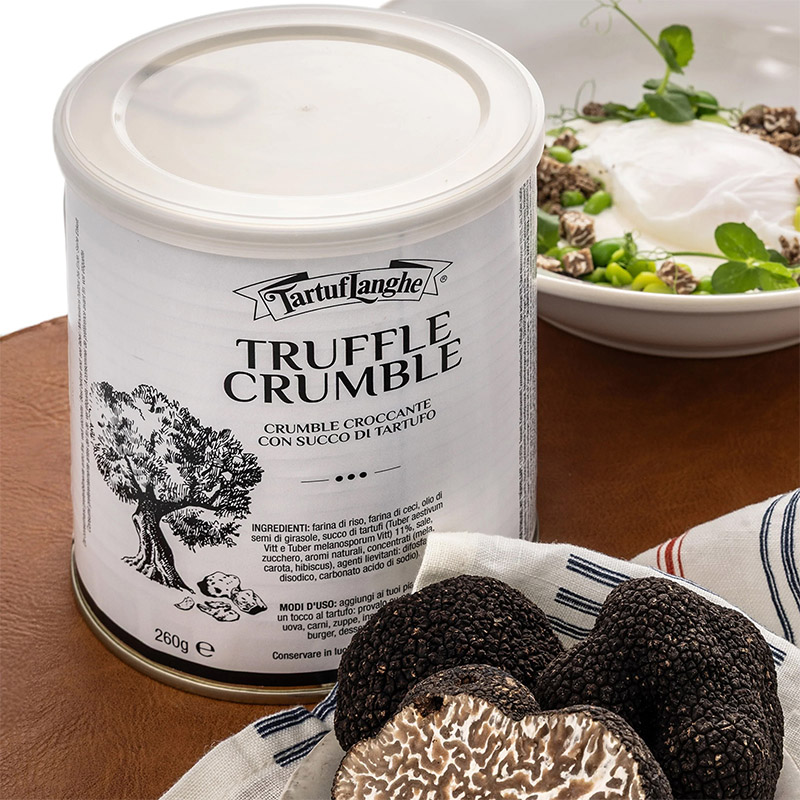 Crumble ou Crocante de Trufas com sumo de Trufas Tartuflanghe 260g - Image 4