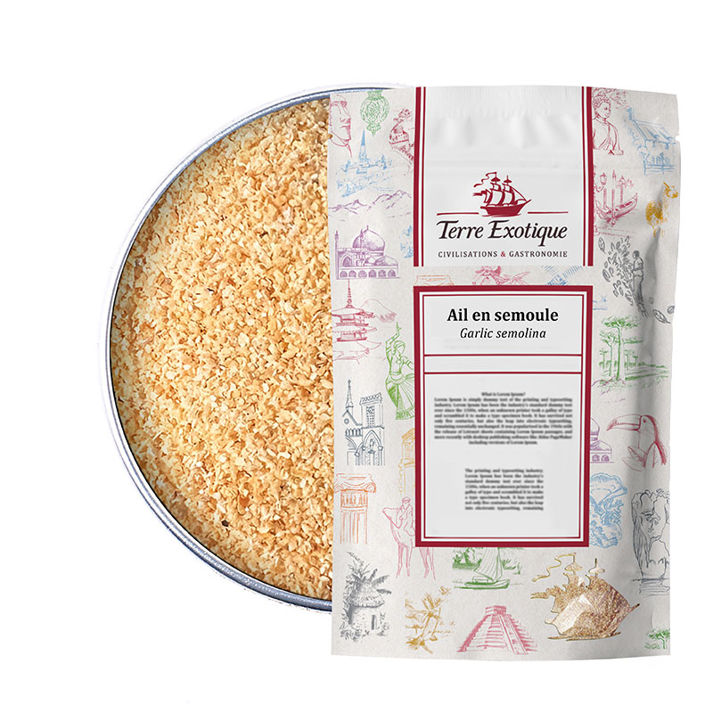Terre Exotique Garlic semolina 500g