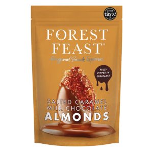 Forest Feast Salted Caramel Milk Chocolate Almonds 120g