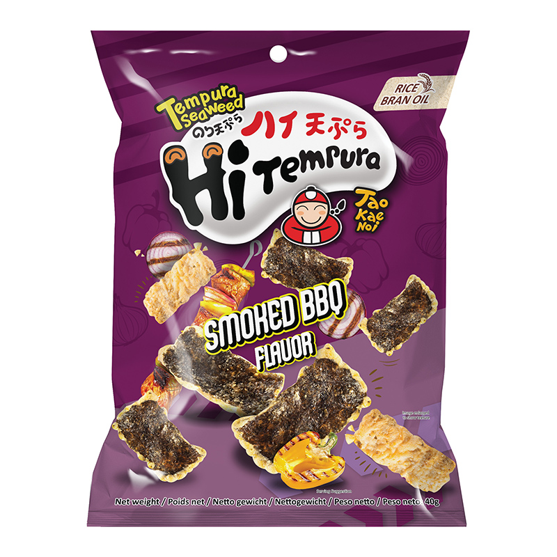 Taokaenoi Smoked Barbecue Seaweed Tempura 40g