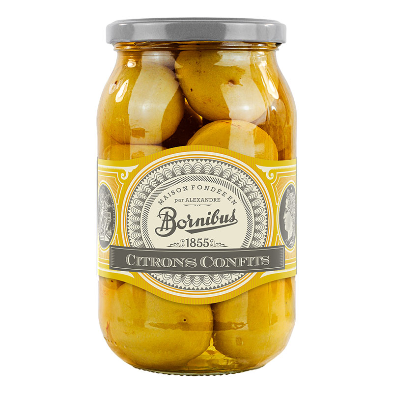 Bornibus Preserved Lemons 825g