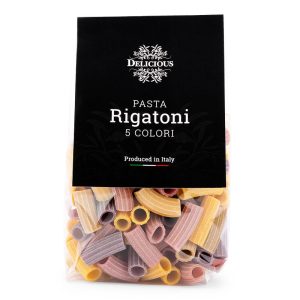 Delicious Pasta Rigatoni 5 Colours 250g