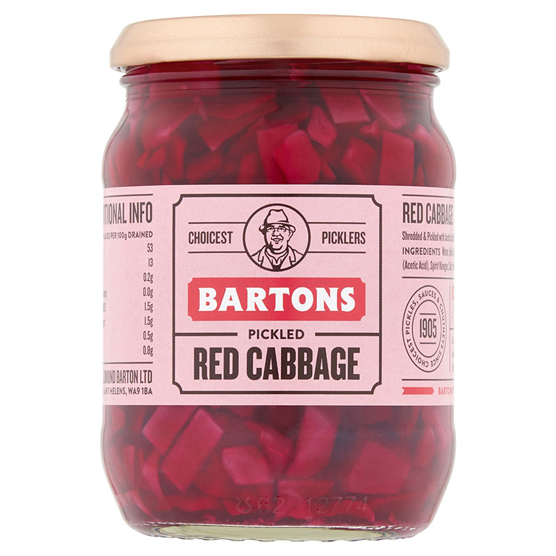 Bartons Pickled Red Cabbage 326g