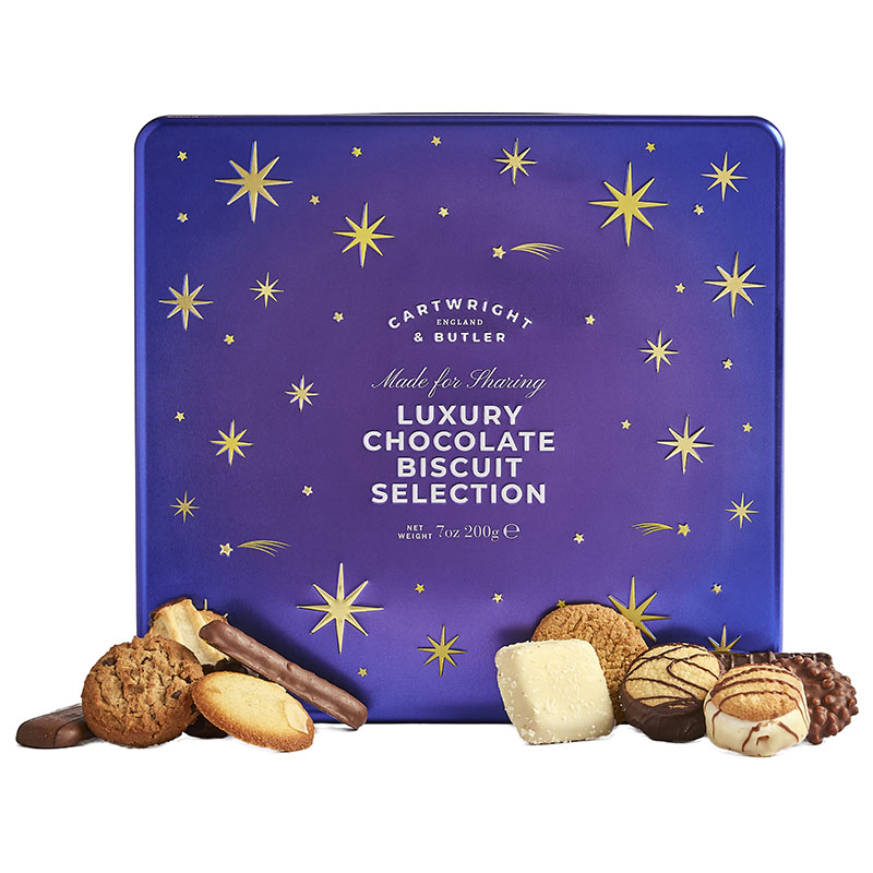 Cartwright & Butler Christmas Chocolate Biscuit Assortment 200g