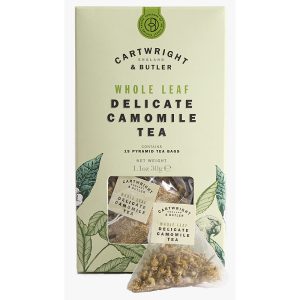 Cartwright & Butler Camomile Carton Whole Leaf Tea Bags 30g