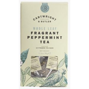 Cartwright & Butler Pure Peppermint Carton Whole Leaf Tea Bags 30g