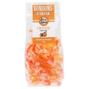 La Maison Armorine Organic Orange Candies 125g