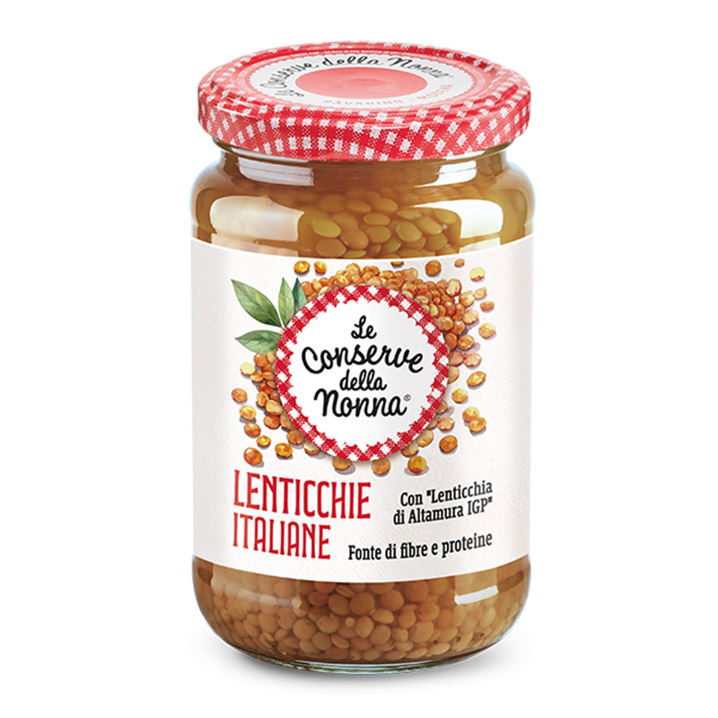 Le Conserve della Nonna Italian Altamura PGI Lentils 360g