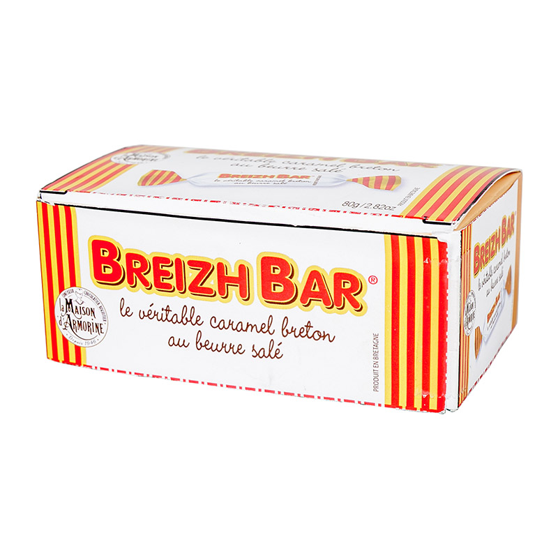 Breizh Bar Breizh Bar Salted Caramels in Small Box 80g