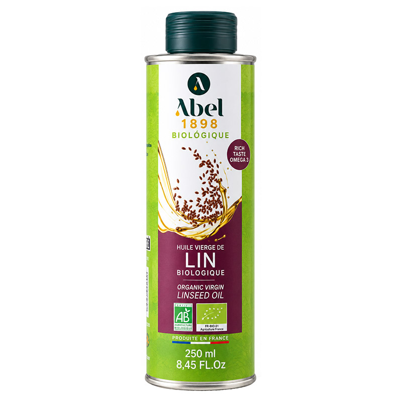 Óleo Virgem de Linhaça Biológico Abel 1898 250ml