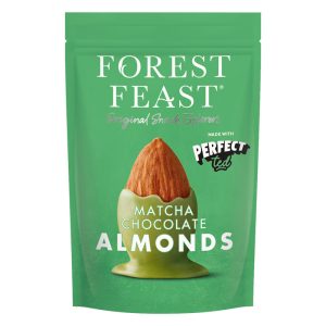 Amêndoas com Cobertura de Chocolate com Matcha Forest Feast 120g