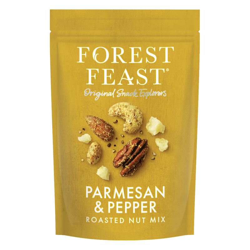 Mistura de Frutos Secos com Parmesão e Pimenta Forest Feast 120g